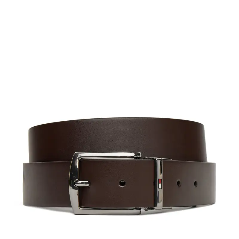 Cintura da uomo Tommy Hilfiger Denton 3.5 Rev AM0AM13012 Marrone