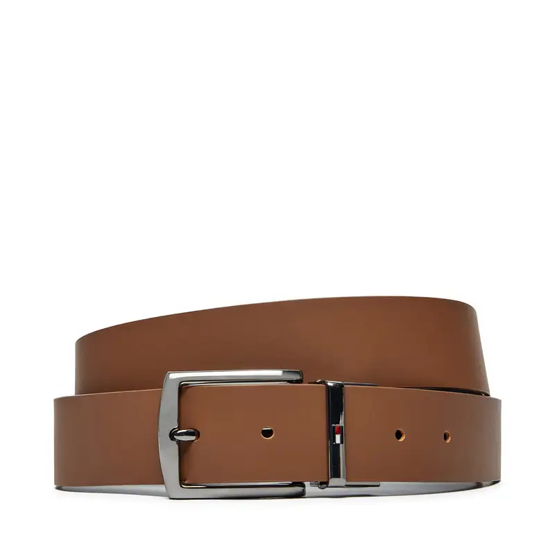 Cintura da uomo Tommy Hilfiger Denton Rev 3.5 AM0AM12549 Marrone