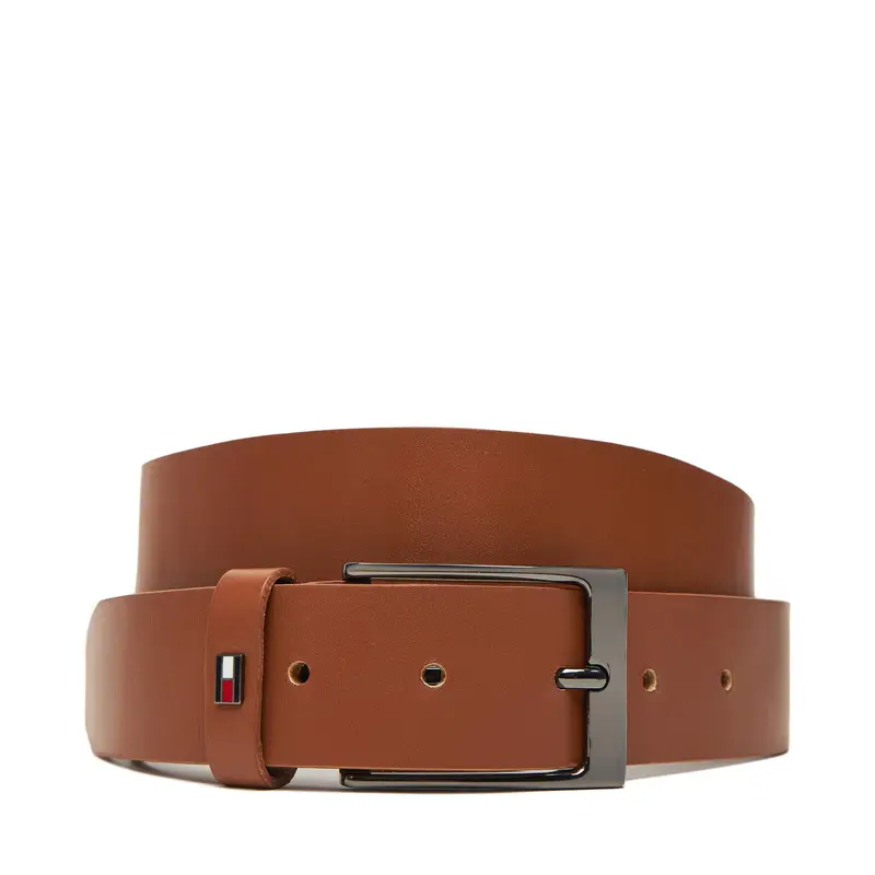 Cintura da uomo Tommy Hilfiger Layton 3.5 Ext AM0AM13016 Marrone