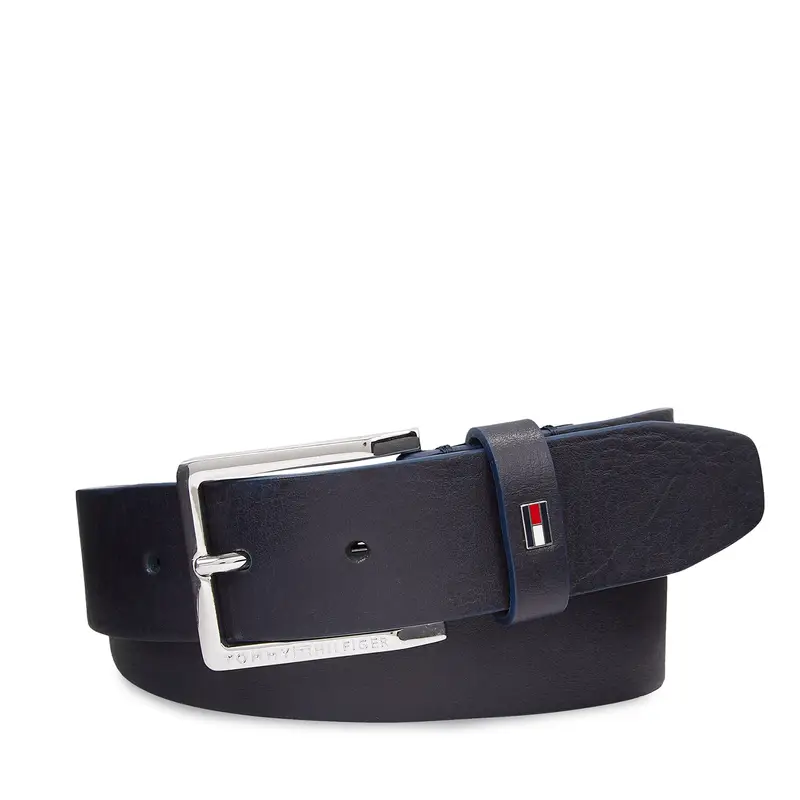 Cintura da uomo Tommy Hilfiger Oliver 3.5 Ext AM0AM11461 Blu scuro