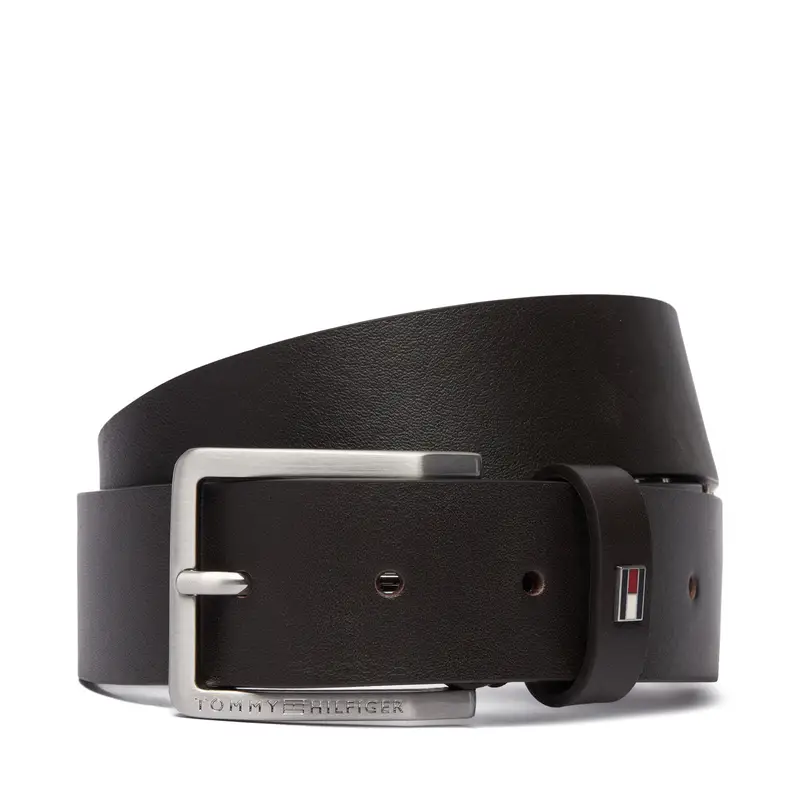 Cintura da uomo Tommy Hilfiger Olivier 3.5 Ext AM0AM13755 Marrone