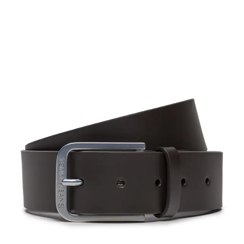 Cintura da uomo Tommy Hilfiger Tjm Adj. Belt 4.0 AM0AM12270 Marrone