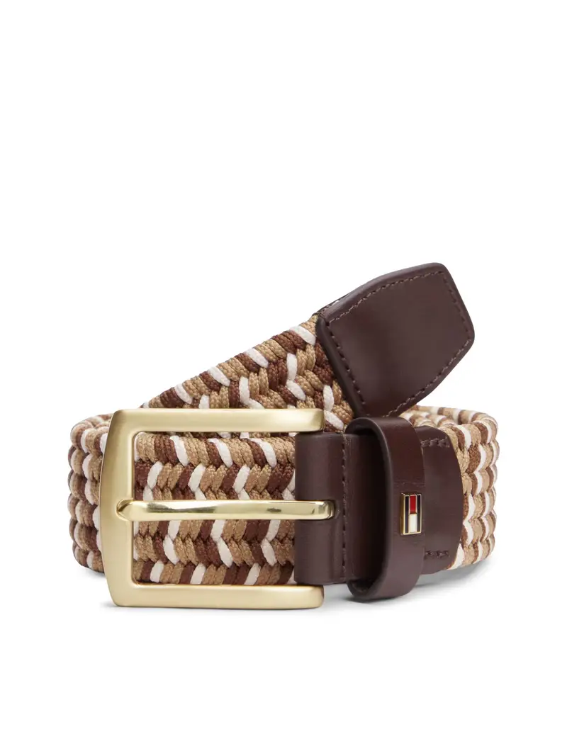 Cintura DENTON 3 5 marrone / cappuccino / marrone scuro / bianco