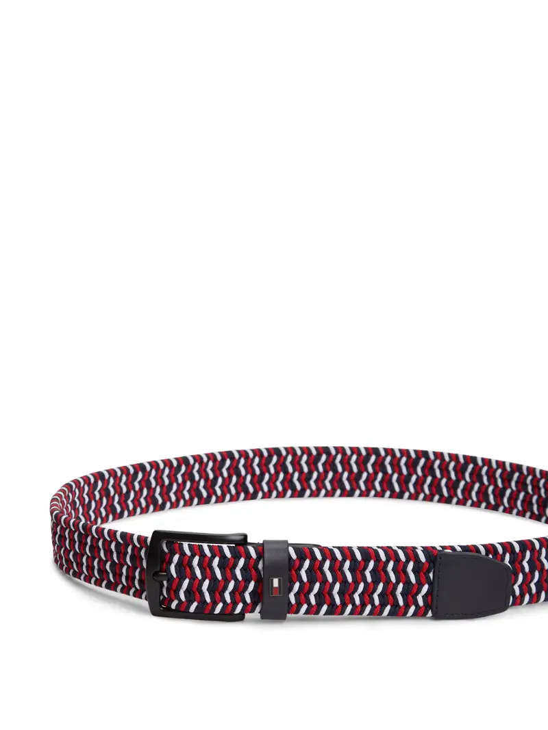 Cintura DENTON 3 5 navy / rosso / bianco miniatura 2
