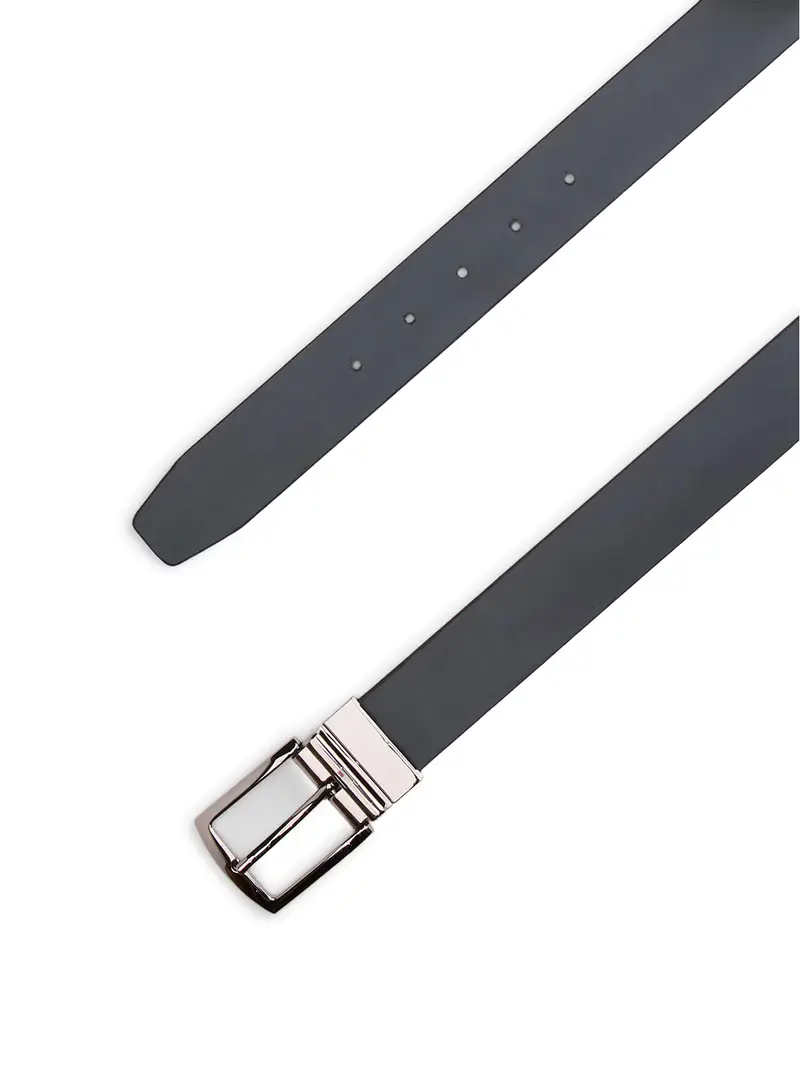 Cintura 'DENTON' blu notte / cachi miniatura 3