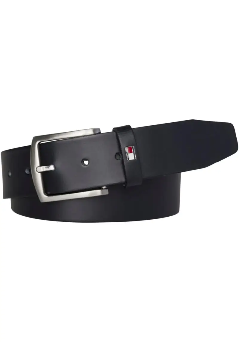 TOMMY HILFIGER Cintura 'Denton'  navy / rosso / bianco