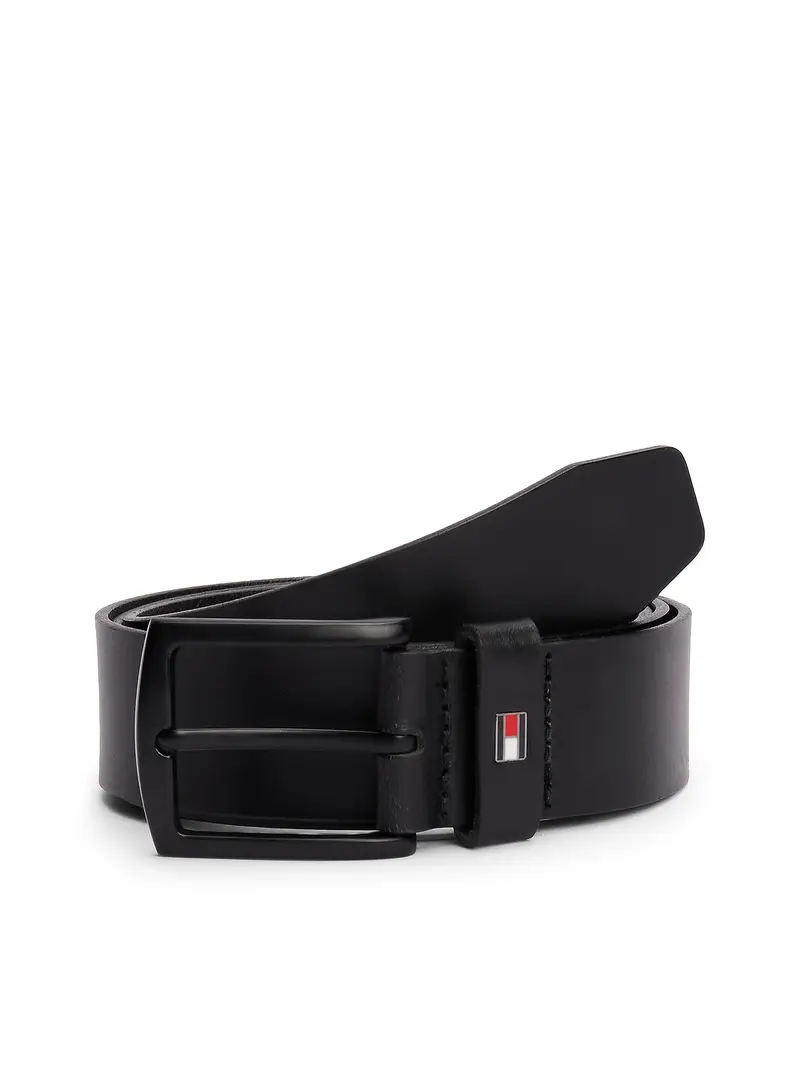 TOMMY HILFIGER Cintura 'Denton' nero