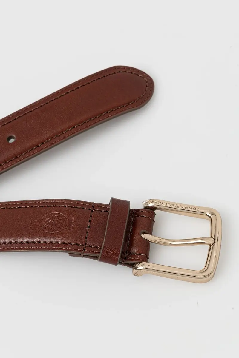 cintura e custodia per le carte di credito in pelle colore marrone AM0AM13934 miniatura 4