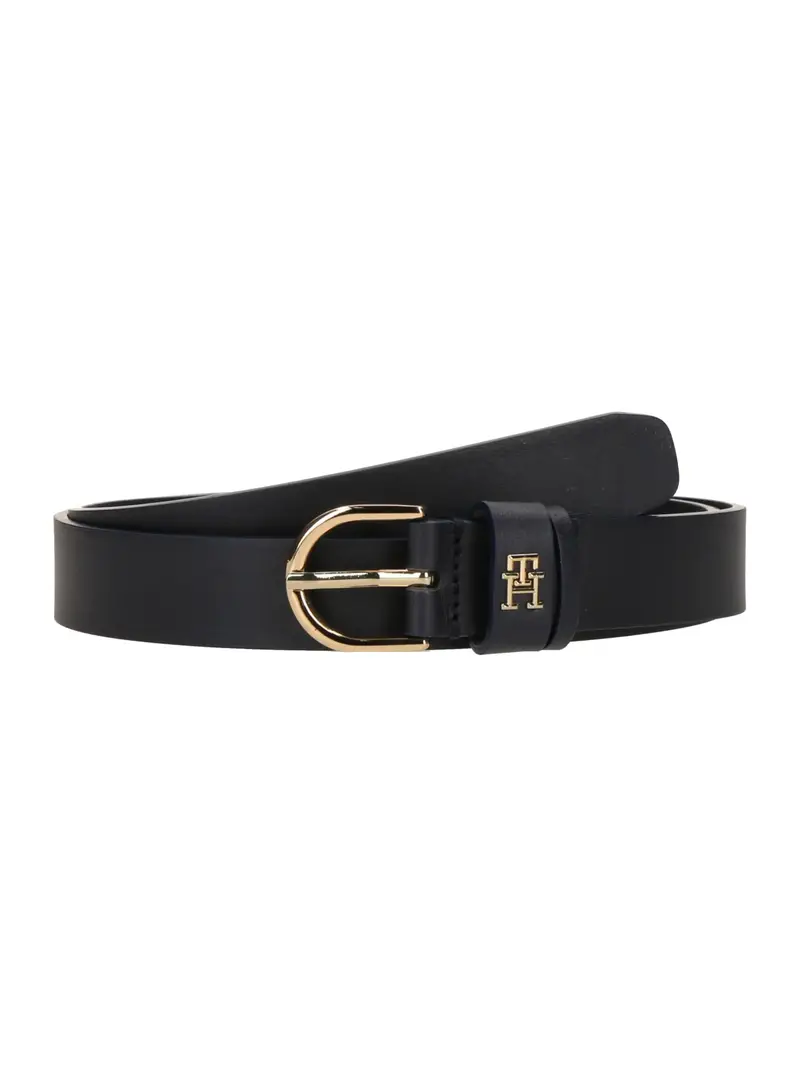 TOMMY HILFIGER Cintura 'Essential Effortless'  blu notte / oro