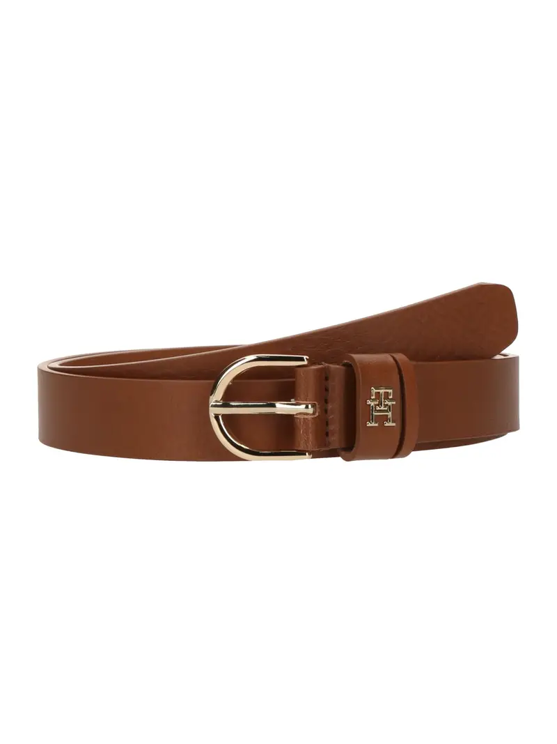 TOMMY HILFIGER Cintura 'ESSENTIAL EFFORTLESS'  caramello