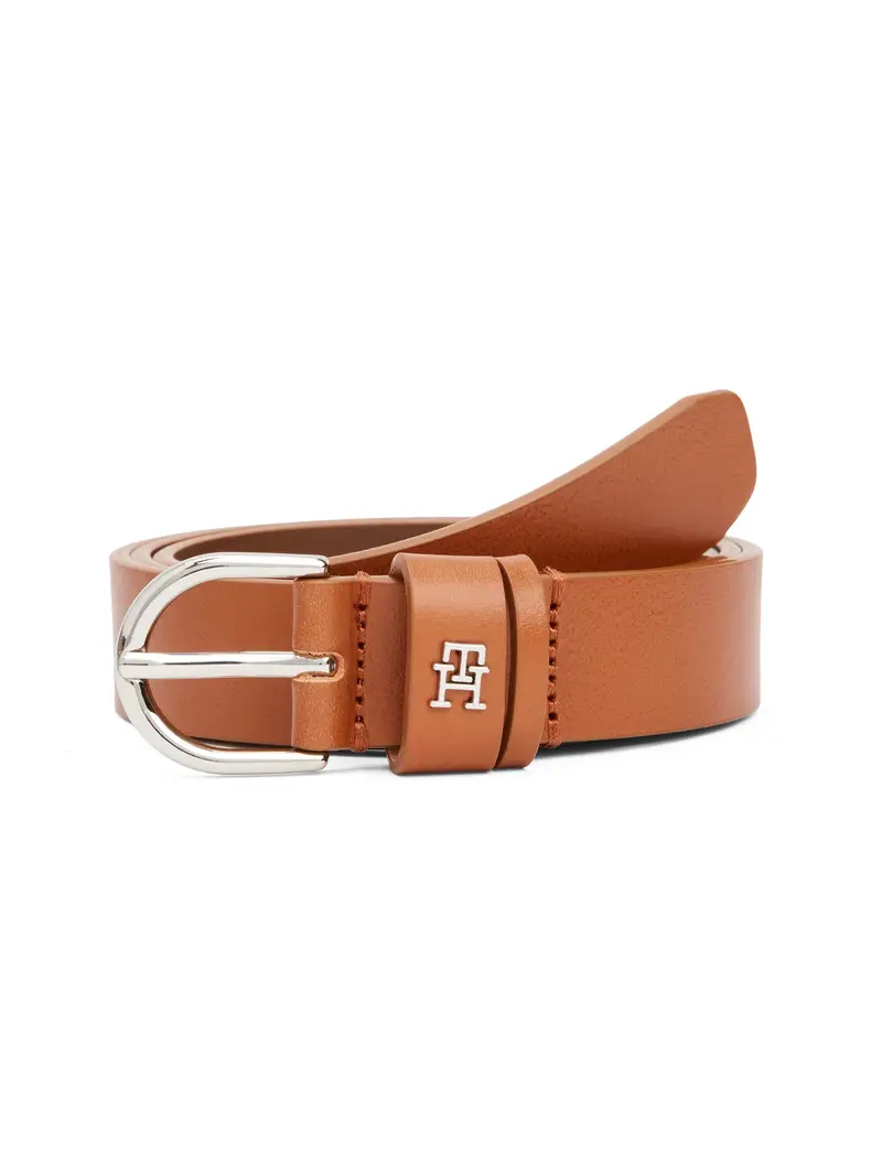 TOMMY HILFIGER Cintura 'ESSENTIAL EFFORTLESS'  cognac
