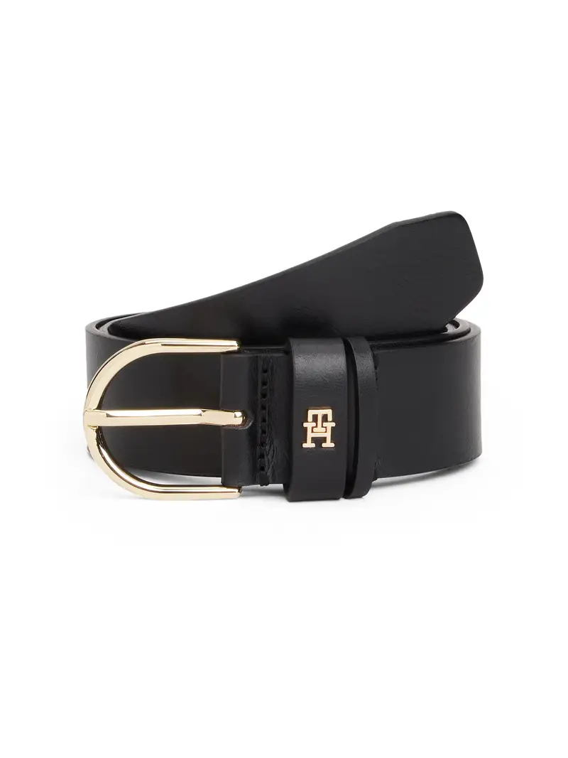 TOMMY HILFIGER Cintura 'ESSENTIAL EFFORTLESS'  nero
