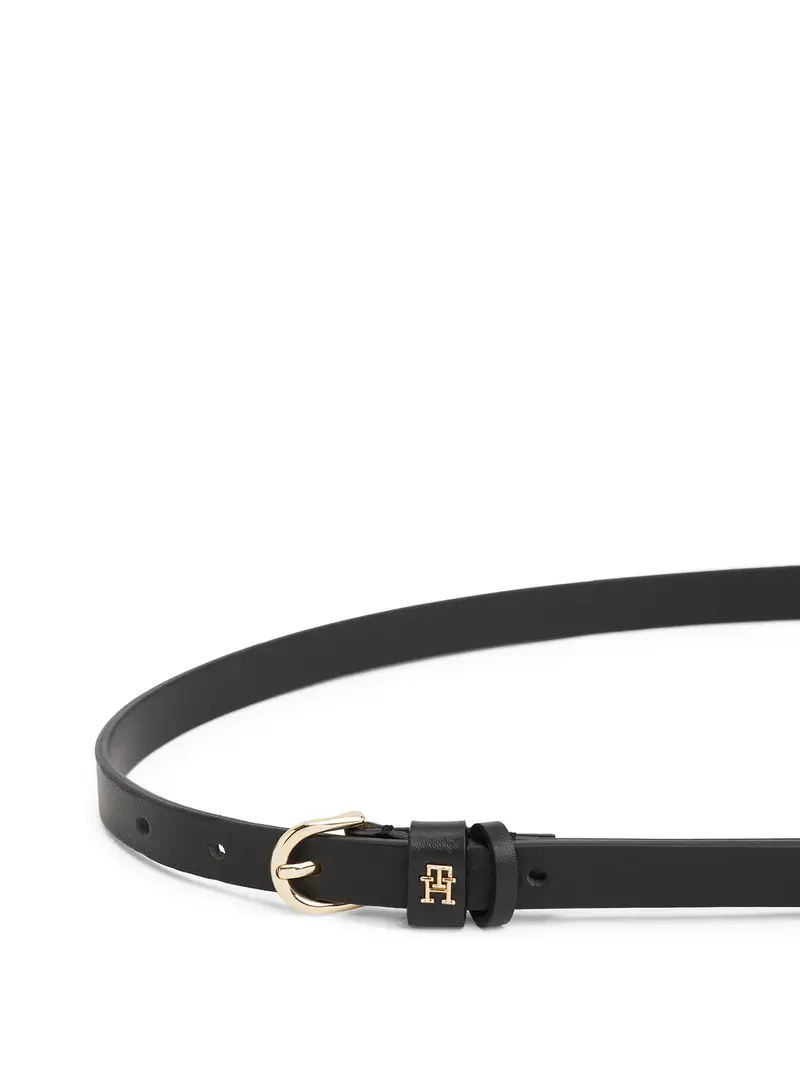 TOMMY HILFIGER Cintura 'ESSENTIAL EFFORTLESS' oro / nero miniatura 2