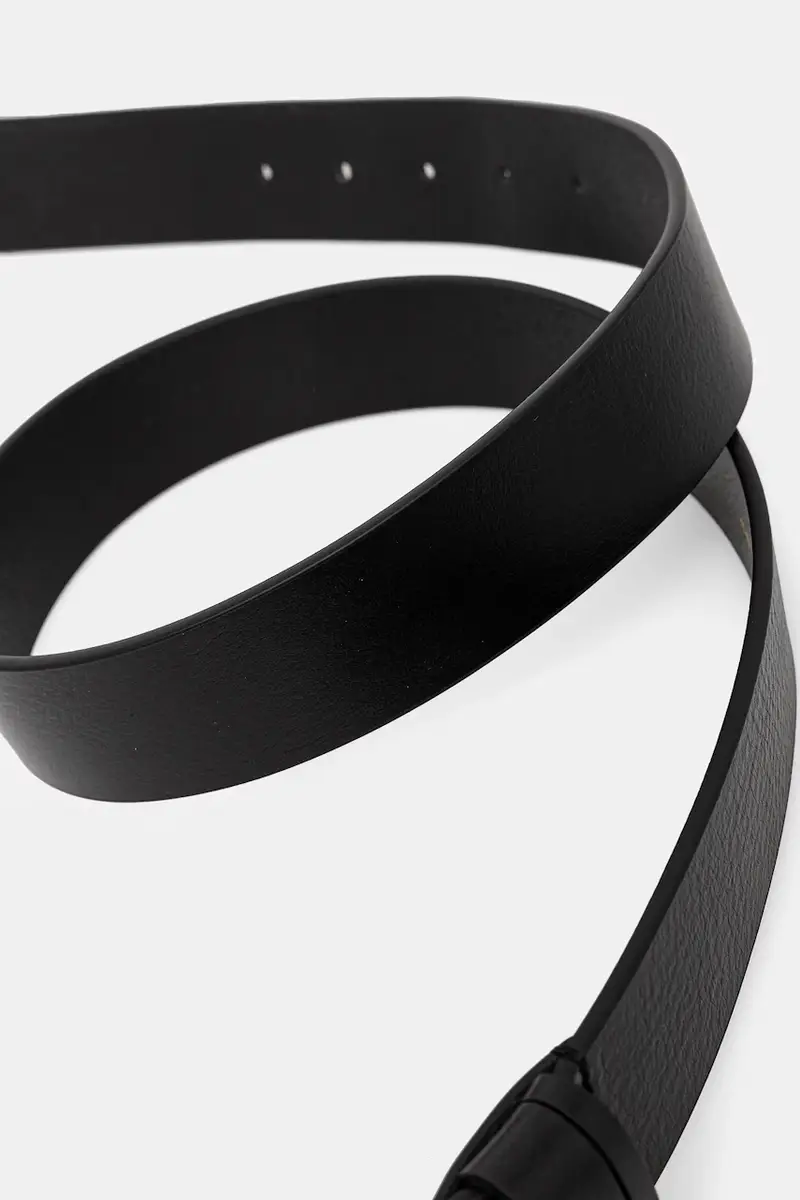 cintura in pelle donna colore nero AW0AW16837 miniatura 2