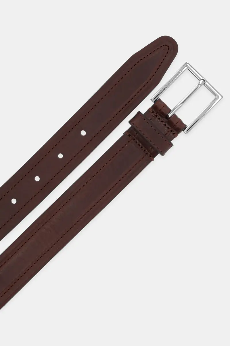 cintura in pelle uomo colore marrone AM0AM13441 miniatura 2