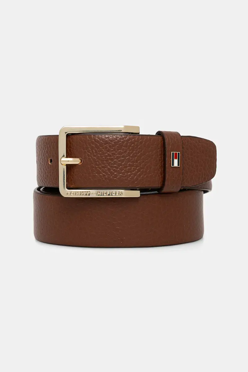 cintura in pelle uomo colore marrone AM0AM13756