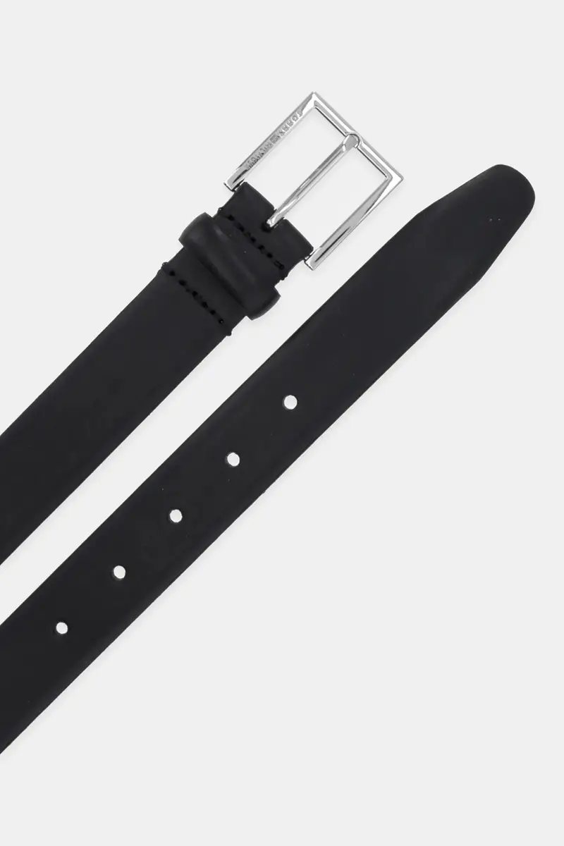 cintura in pelle uomo colore nero AM0AM13568 miniatura 2