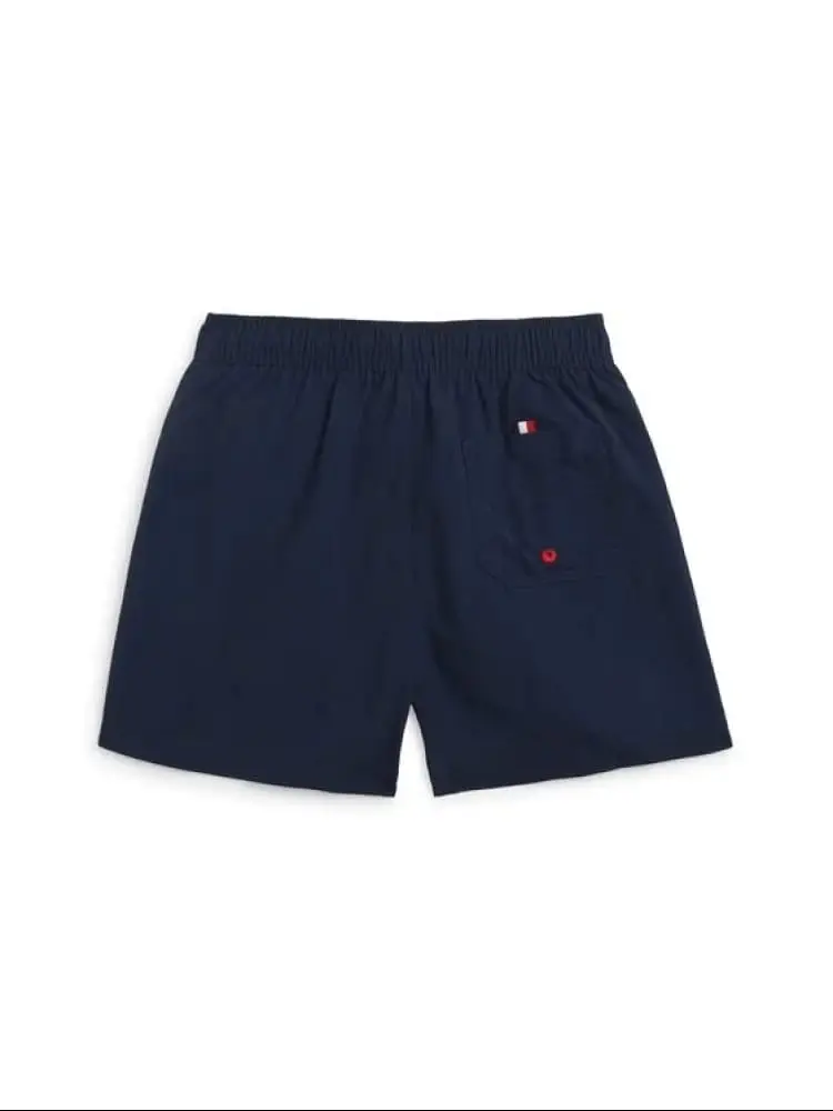 costume blu navy bambino mini logo miniatura 2