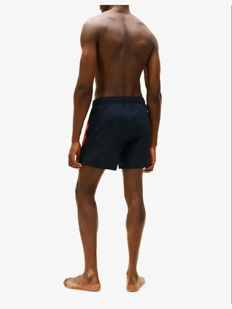 costume blu navy uomo maxi logo miniatura 2