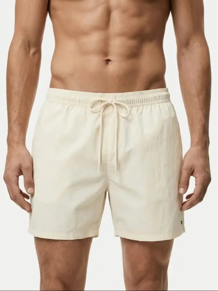 costume crema uomo mini logo