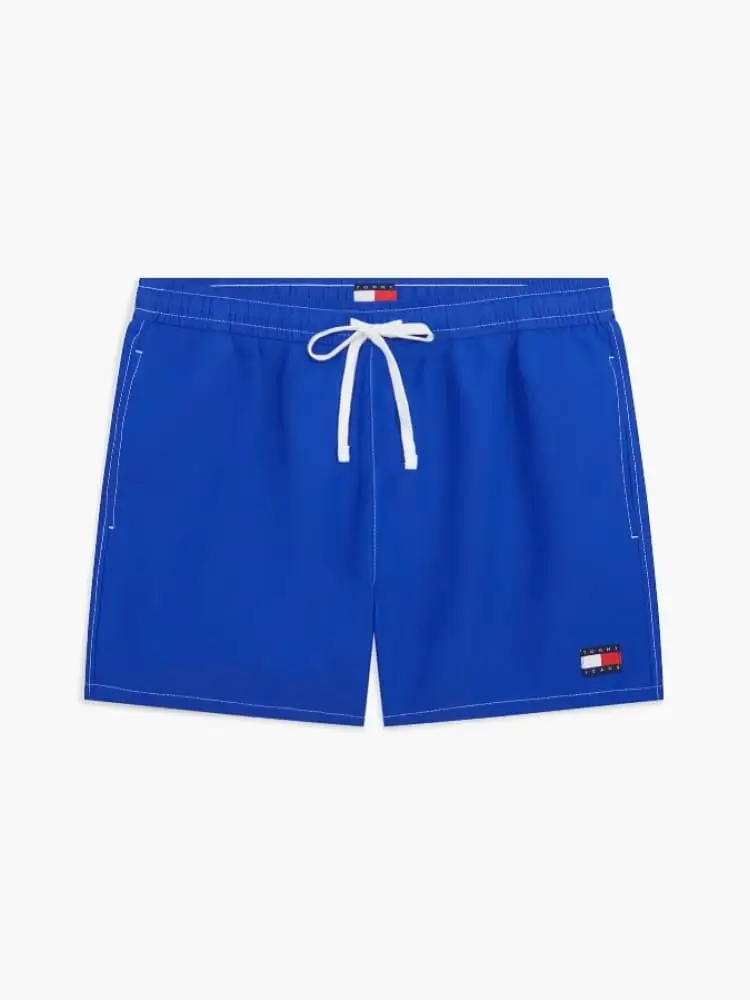 costume da bagno uomo lunghezza media blu elettrico