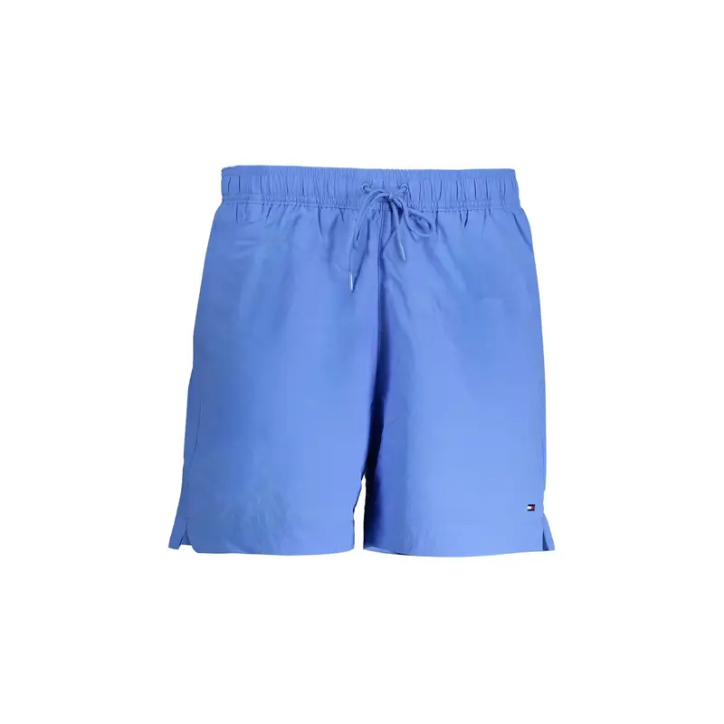 Costume da Mare Uomo Azzurro Ricamo