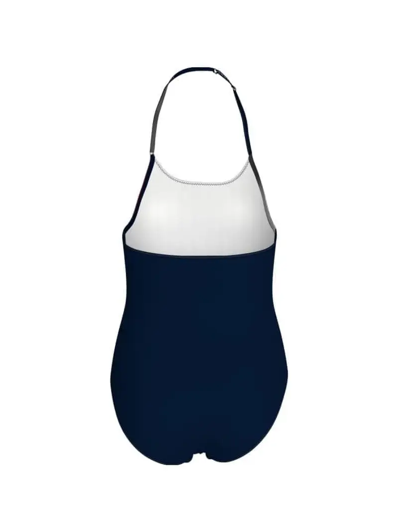 Tommy Hilfiger costume multicolor bambina intero maxi logo all over miniatura 3