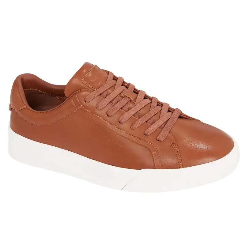 Tommy Hilfiger Court Best Cognac brown men's sports shoes size 44 44 marrone