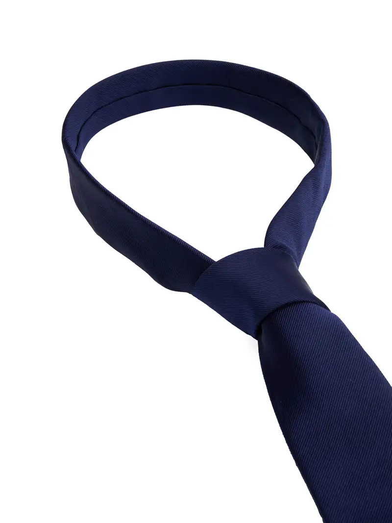 Cravatta genziana miniatura 3