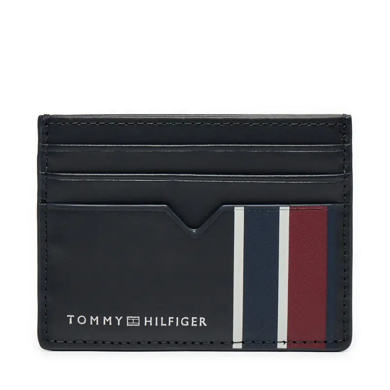 Custodie per carte di credito Tommy Hilfiger Th Corp Cc Holder AM0AM12780 Blu scuro