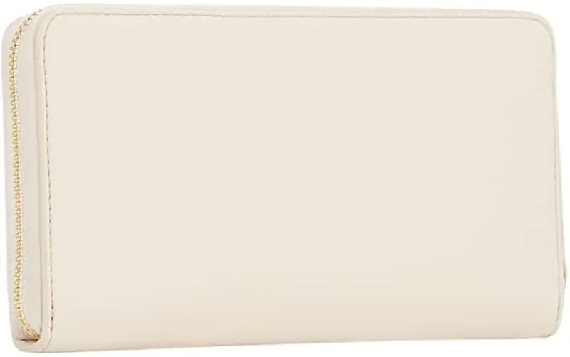 Tommy Hilfiger Donna Portafoglio Logotape con Zip, Beige (Sugarcane), Taglia Unica miniatura 2