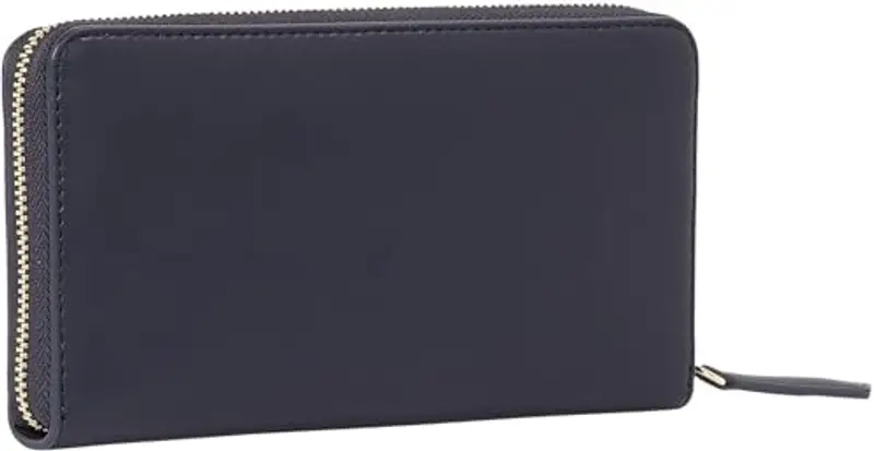 Tommy Hilfiger Donna Portafoglio Logotape con Zip, Blu (Space Blue), Taglia Unica miniatura 2