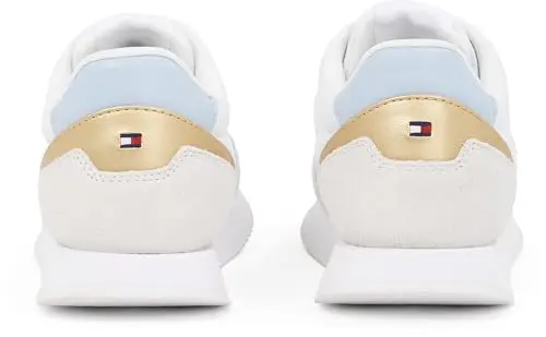 Tommy Hilfiger Donna Sneakers da Runner Essential Sportive, Multicolore (White/Breezy Blue), 39 miniatura 2