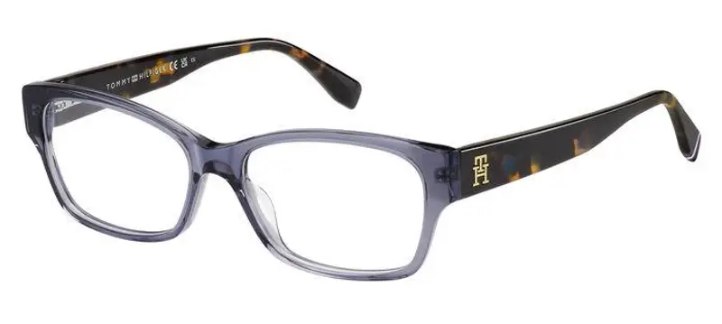 Tommy Hilfiger Donna TH 2055 PJP Montature da vista Acetato Blu  Squadrata