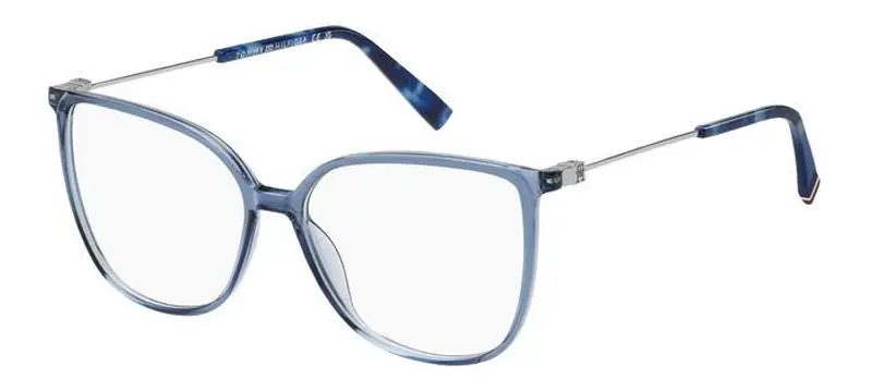Tommy Hilfiger Donna TH 2099 PJP Montature da vista Iniettato Blu  Squadrata