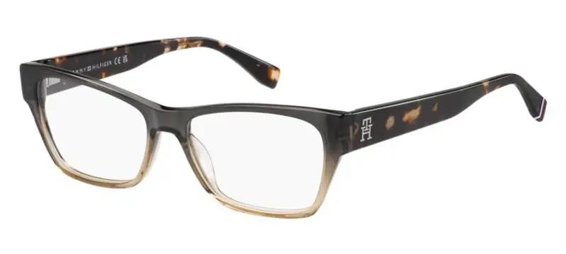 Tommy Hilfiger Donna TH 2104 TV7 Montature da vista Acetato Marrone  Squadrata
