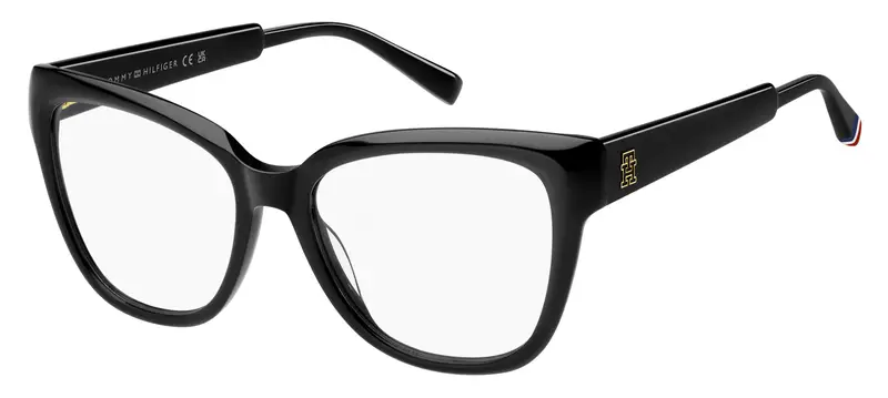 Tommy Hilfiger Donna TH 2209 807 Montature da vista Acetato Nero  Squadrata Normale