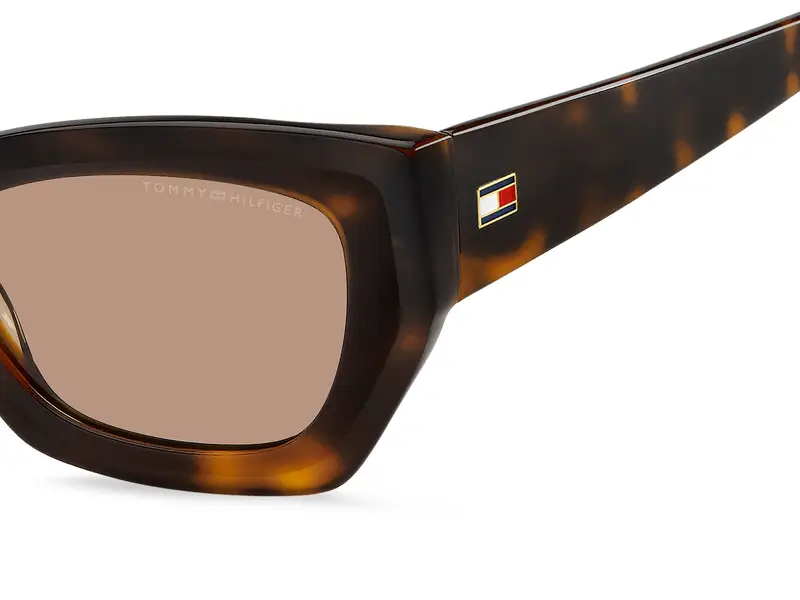 Tommy Hilfiger Occhiali da sole Donna Marrone 1884569 miniatura 2