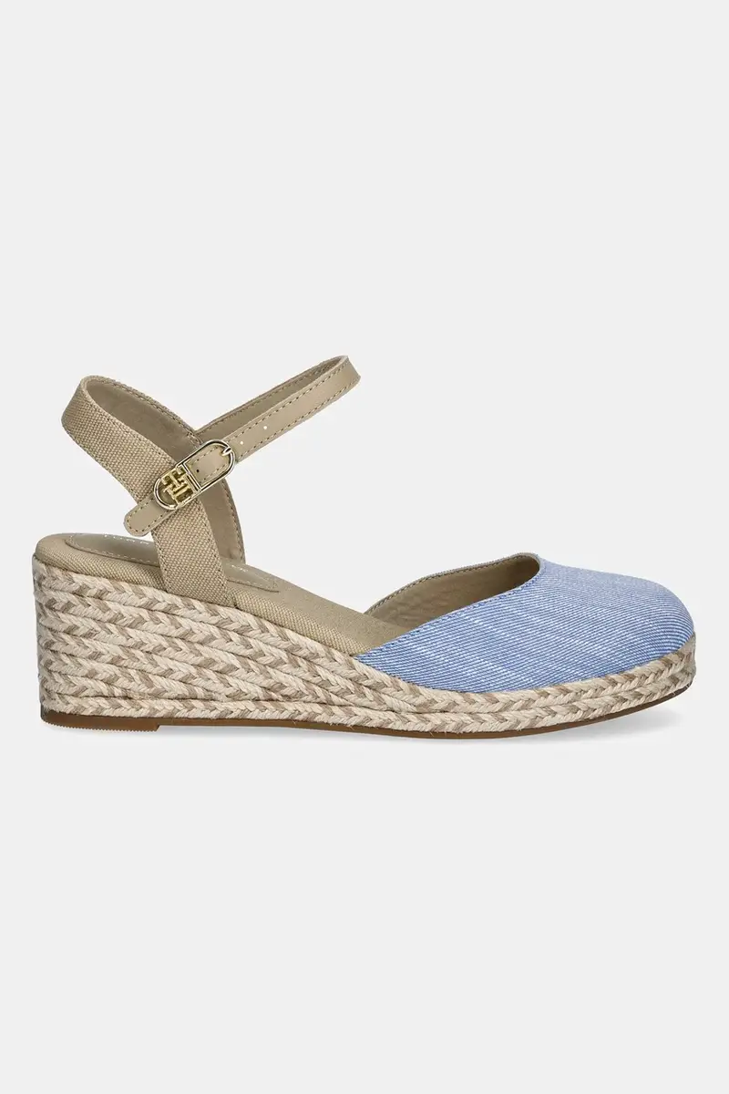 espadrillas CHAMBRAY MID WEDGE ESPAD colore blu FW0FW08477 miniatura 2