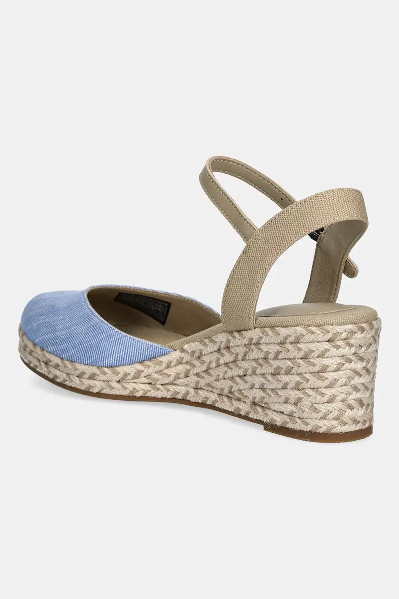 espadrillas CHAMBRAY MID WEDGE ESPAD colore blu FW0FW08477 miniatura 3