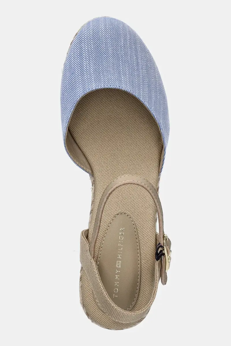 espadrillas CHAMBRAY MID WEDGE ESPAD colore blu FW0FW08477 miniatura 4