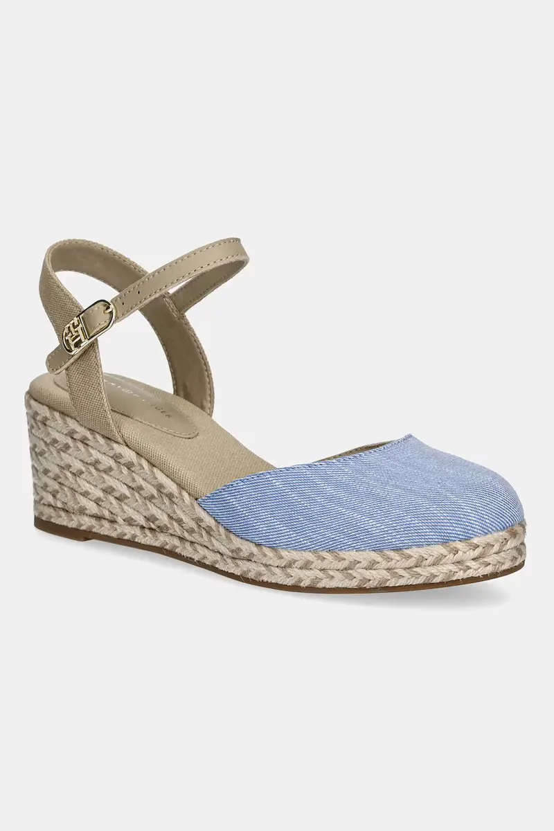 espadrillas CHAMBRAY MID WEDGE ESPAD colore blu FW0FW08477