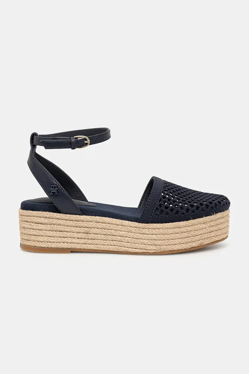 espadrillas KNIT MESH ESPADRILLE PLATFORM colore blu navy FW0FW08743 miniatura 2