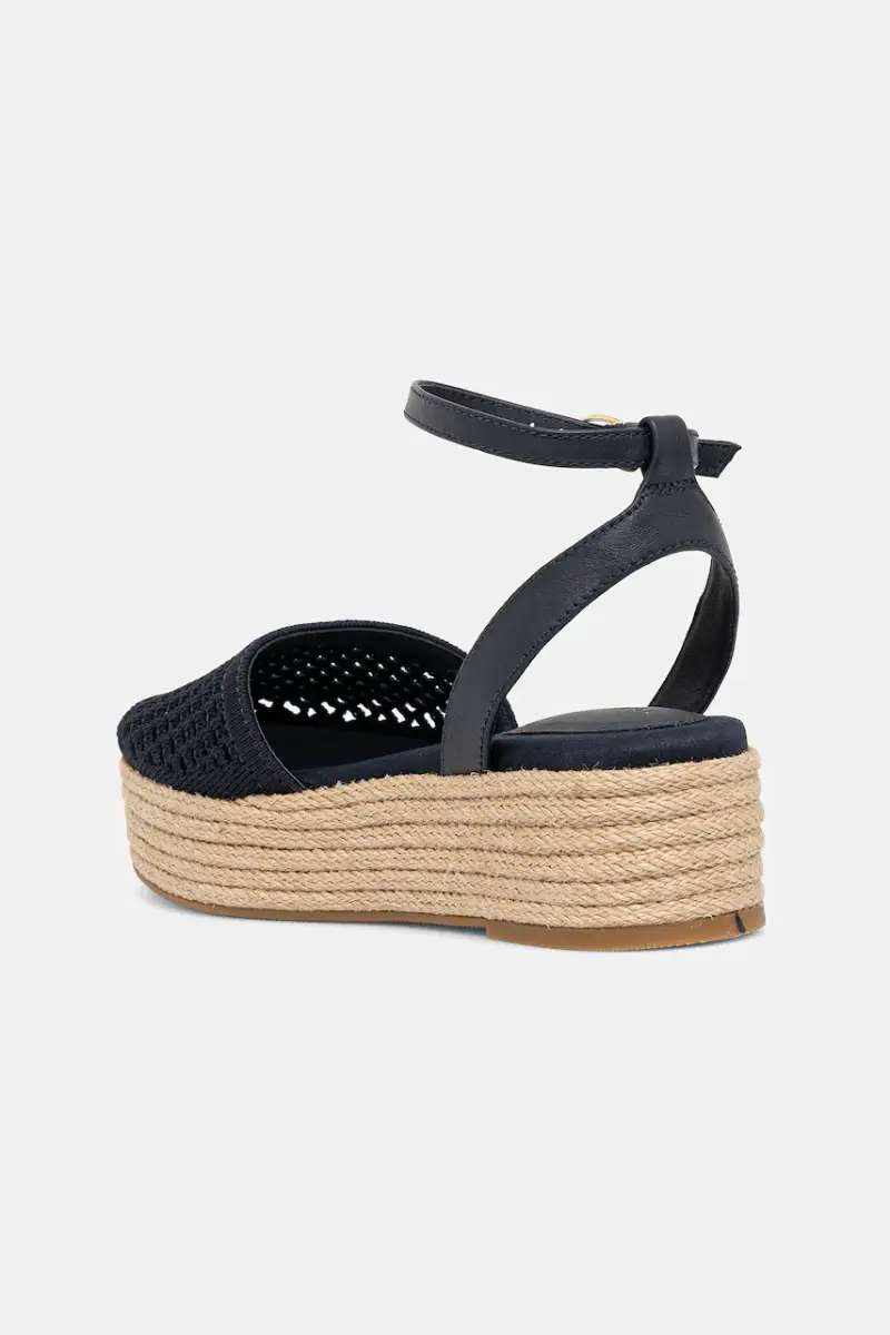 espadrillas KNIT MESH ESPADRILLE PLATFORM colore blu navy FW0FW08743 miniatura 3