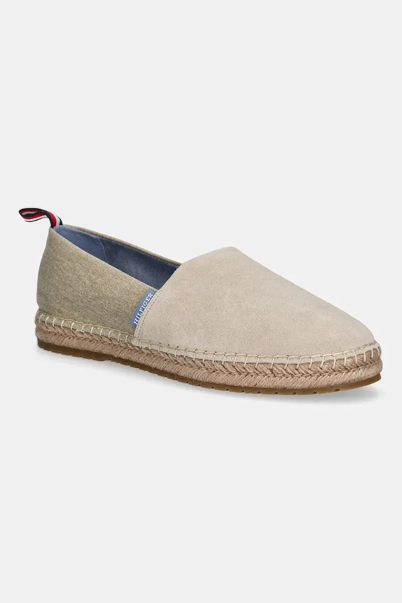espadrillas TH FLEX MIX ESPADRILLE colore beige FM0FM05497