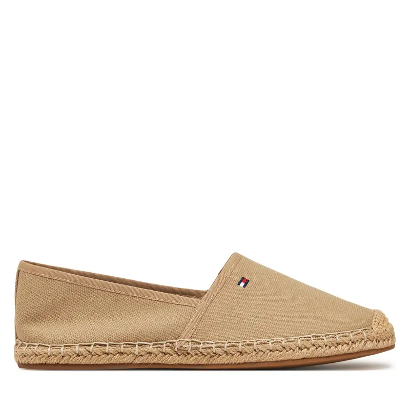 Espadrillas Tommy Hilfiger Flag Canvas Espadrille FW0FW08541 Marrone
