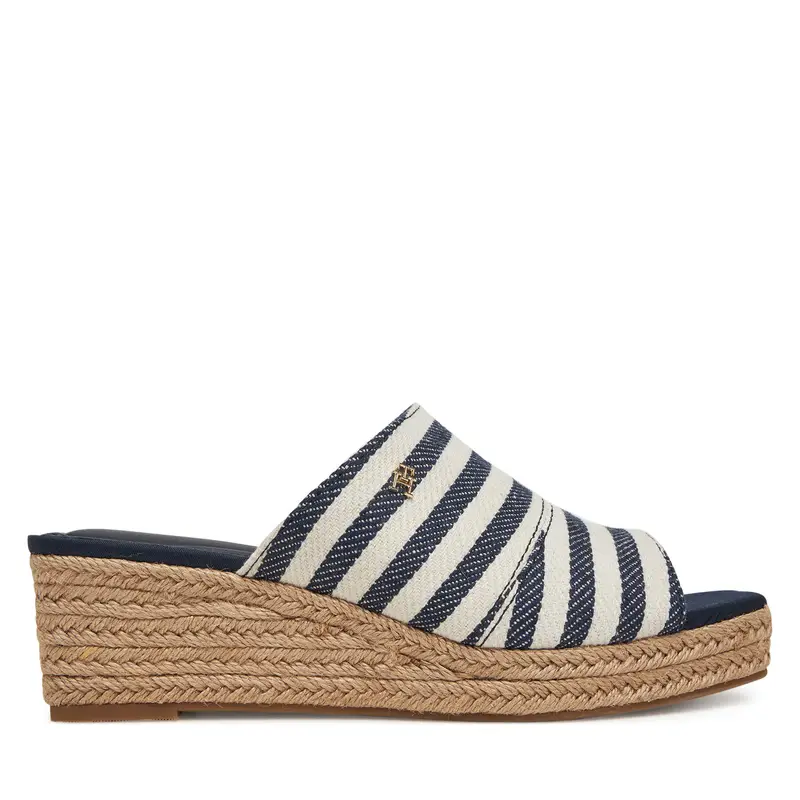 Espadrillas Tommy Hilfiger Nautical Stripes Espadrille Mule FW0FW08666 Multicolore