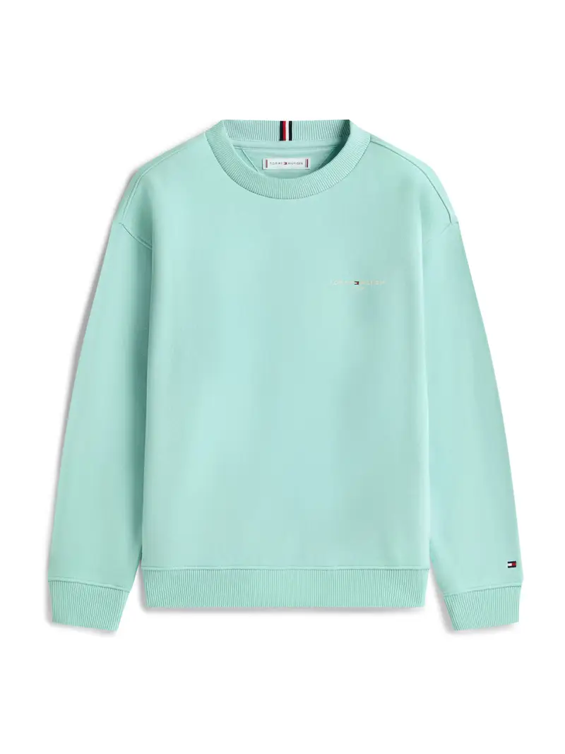 Felpa acqua / offwhite