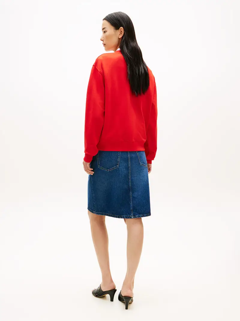 Felpa aragosta / bianco miniatura 3