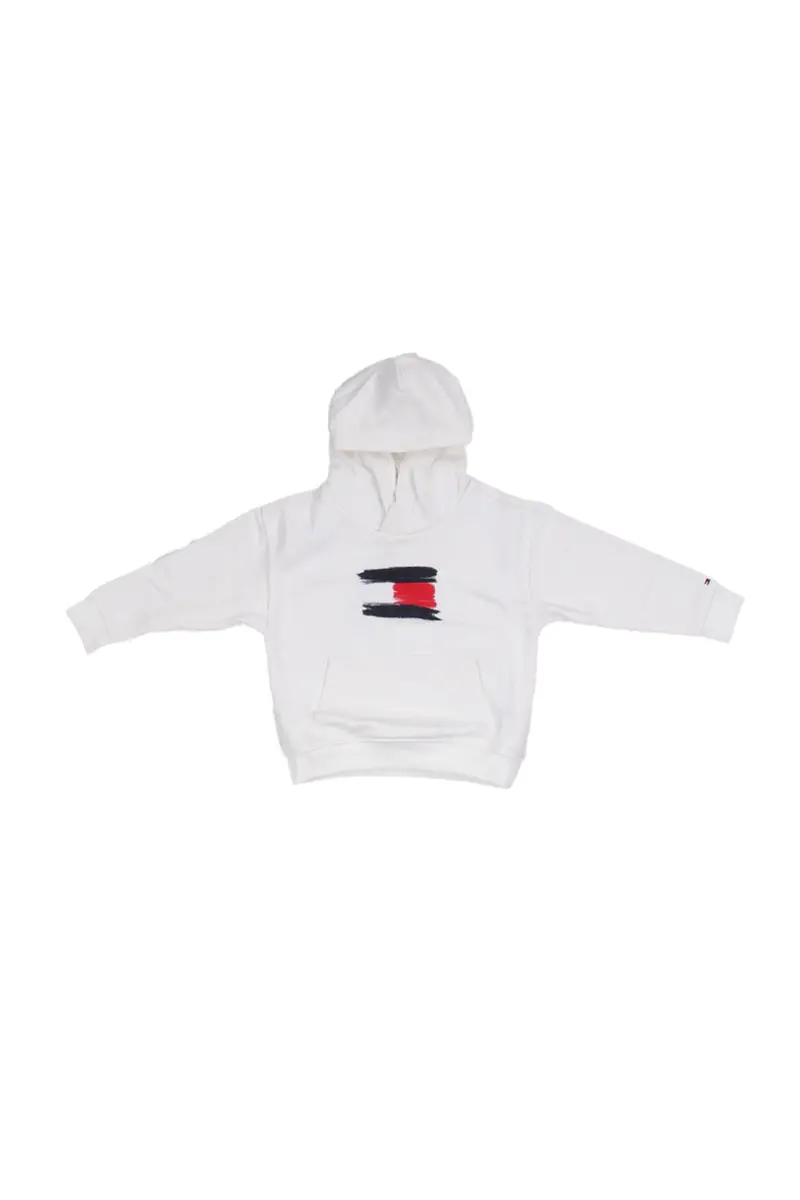 Felpa Bambino TOMMY HILFIGER White Flag hoodie